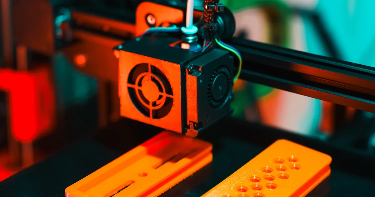 3D printer iş prosesində
